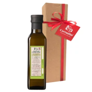 Basilikum-Dressing auf Basis von extra nativem Olivenöl Nr. 1 Flasche mit 250 ml