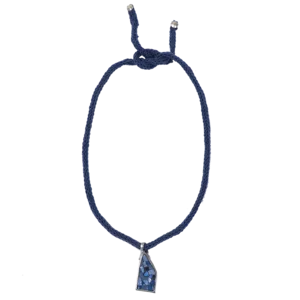 Halskette der Serie Gemme mit Mosaikfliesen aus venezianischem Email, C1