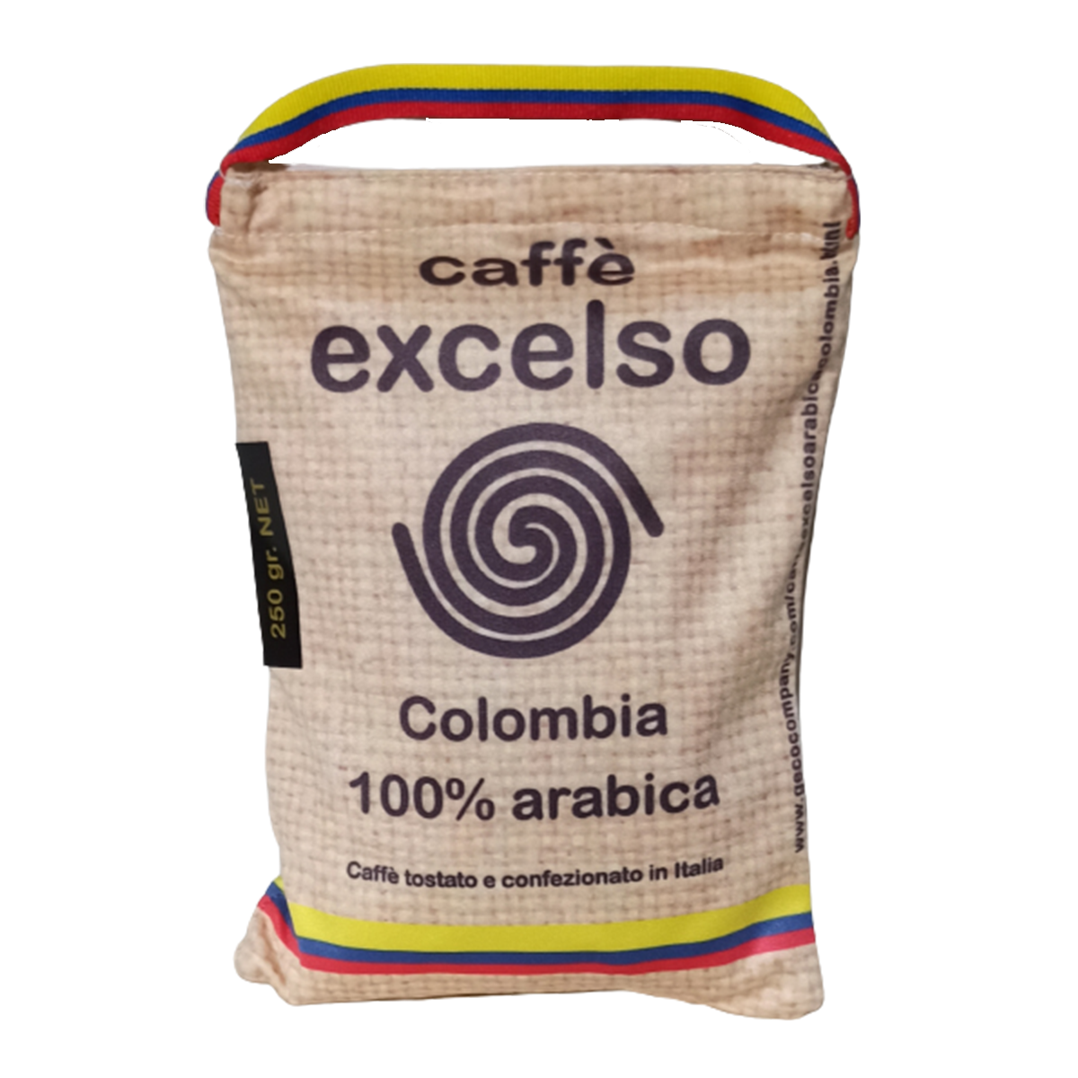 Caffè Excelso Colombia, 100% Arabica Supremo, Macinato per Moka, 250g