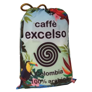Excelso Colombia Coffee 100% Arabica Supremo, paquet d'espresso moulu de 1 kg