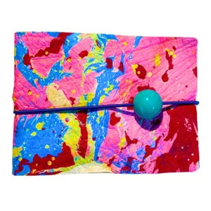 Taccuino pink orizzontale, 13x9,5cm.