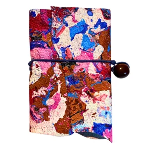 Taccuino variegato al cioccolato verticale, 10x14cm.