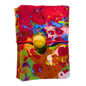 Agenda azur 14x10 cm.