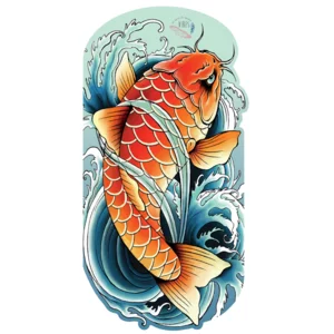 Telo mare Carpa, in ultra microfibra, 190x90cm