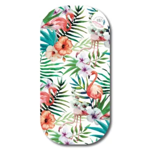 Telo mare Flamingo in ultra microfibra 190x90 cm