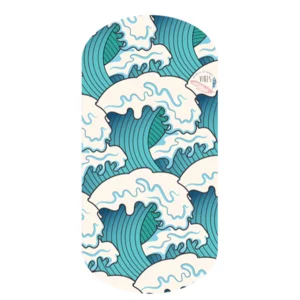 Telo mare Onda Jappo, in ultra micro fibra, 190x90 cm