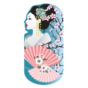 Telo mare Geisha, in ultra microfibra, 190x90cm