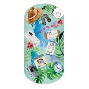 Telo mare Travel, in ultra microfibra, 190x90cm