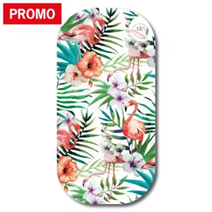 Telo mare Flamingo in ultra microfibra 190x90 cm