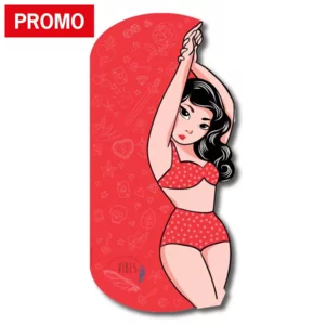 Telo mare Pin Up, in ultra micro fibra, 190x90 cm