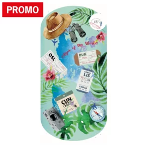 Telo mare Travel, in ultra microfibra, 190x90cm