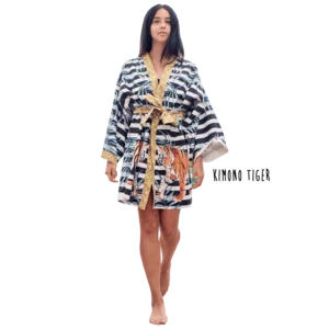 Kimono, Cap, Pochette in microfibra