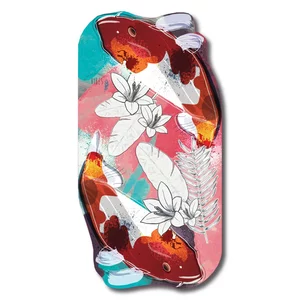 Telo mare Koy_Fish in Ultra-microfibra assorbente, antiacaro e antisabbia, 90cmx190cm