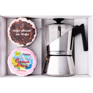 Confezione MokaTee Pyrex, 400ml