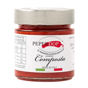 Compote de piments Pontecorvo AOP, 210g