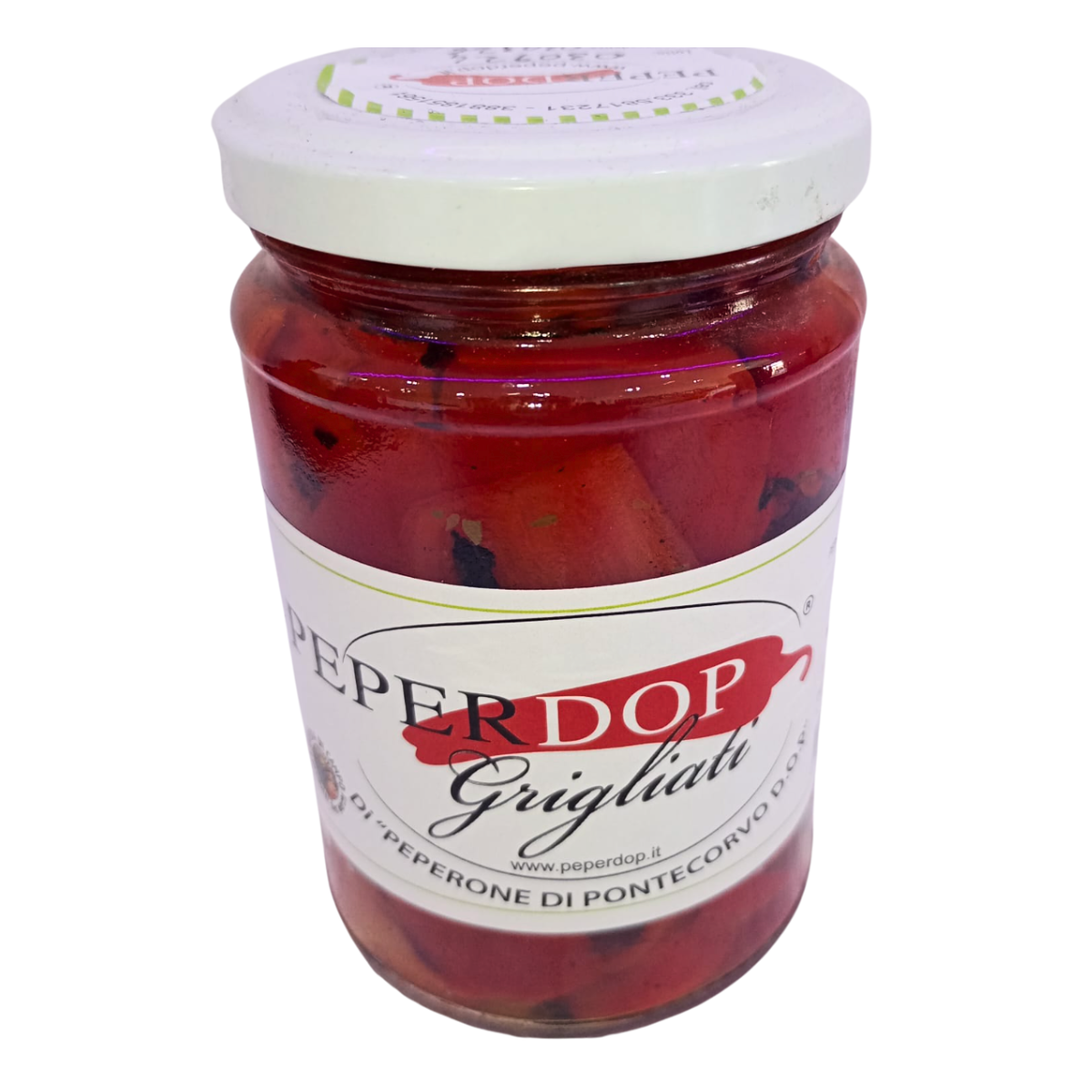 Peperoni di Pontecorvo DOP grigliati, 25g