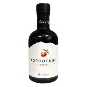Agrodenso-Pfirsich, Gewürz auf Basis von konzentriertem Saft und Pfirsichessig, 200 ml