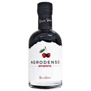 Agrodenso amarena, condimento a base di succo concentrato e aceto di amarena, 200ml