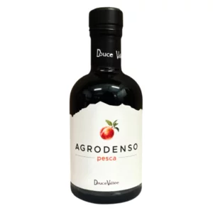 Agrodenso pêche, condiment à base de jus concentré et vinaigre de pêche, 200ml