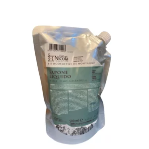 Ricarica sapone liquido - Erbe Officinali con calendula, miele e timo 500ml