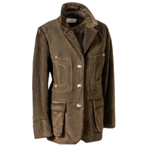 Jacke Chasse Royale aus Cord