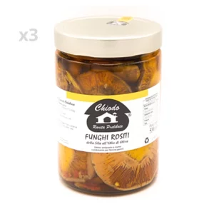 Funghi Rositi sott'olio, 3x530g