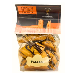 Biscuits feuillages : marmelade d'orange, cannelle et chocolat, 250GR