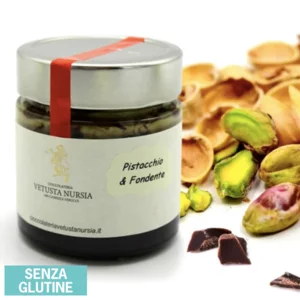 Crema spalmabile al pistacchio e cioccolato fondente, 250g