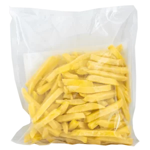 Gefrorene vorgebratene Kartoffelchips Stick 10x10 basierend auf "Patata della Sila ggA", 1Kg