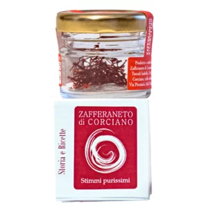 Safrannarben in Geschenkbox mit Rezeptbuch, 0.25g