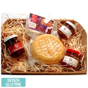 Chermisi: Pecorino con Zafferano, miele e confettura allo zafferano e piccante