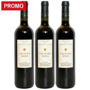 Lacrima Nera, Rosso Riserva 2012 IGP Calabria, 3 bottiglie 750ml