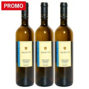 Sestio, Igp Calabria Bianco di Greco Bianco 2019, 3 bottiglie 750ml