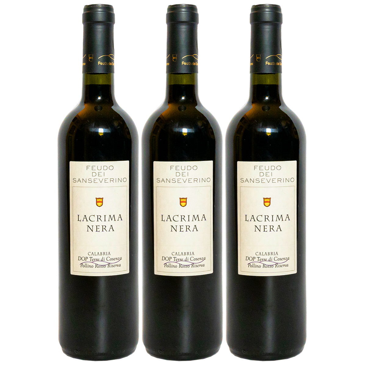 Lacrima Nera, Rosso Riserva 2012 IGP Calabria, 3 bottiglie 750ml