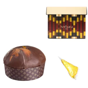 Pandarancio, panettone artigianale con crema all'arancia, 750g