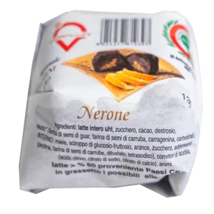 Nerone, glace en portion individuelle au cacao et à l'orange, 10pcs