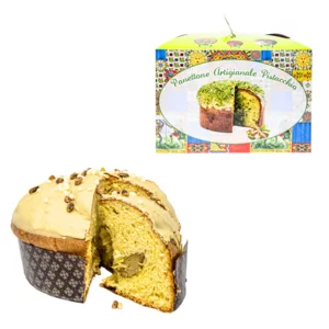 Panettone al pistacchio, scatola da 1000g