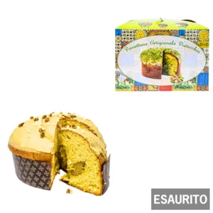 Panettone al pistacchio, scatola da 1000g