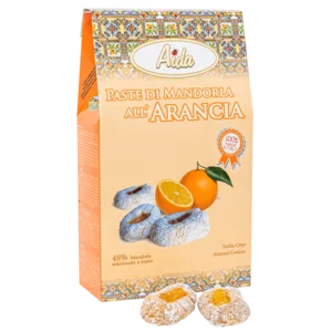Pasta di mandorla all'Arancia, box da 200g
