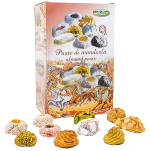 Pasta di mandorla assortita, box da 2kg