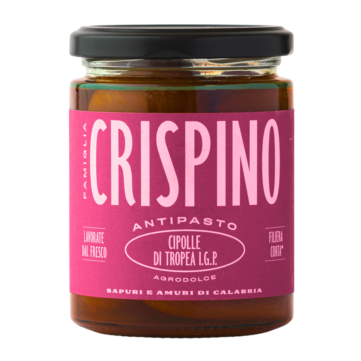 Süß-saure rote Zwiebeln aus Tropea IGP, Vegan 270g