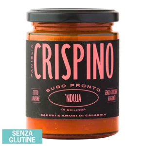 Sugo alla Nduja di Spilinga, senza zucchero, senza conservanti, 270g