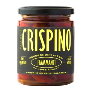 Peperoncini piccanti interi fiammanti, 100% calabresi, 270g