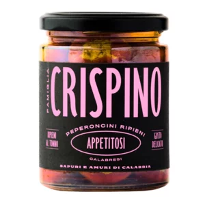 Peperoncini ripieni, 100% calabresi, 270g