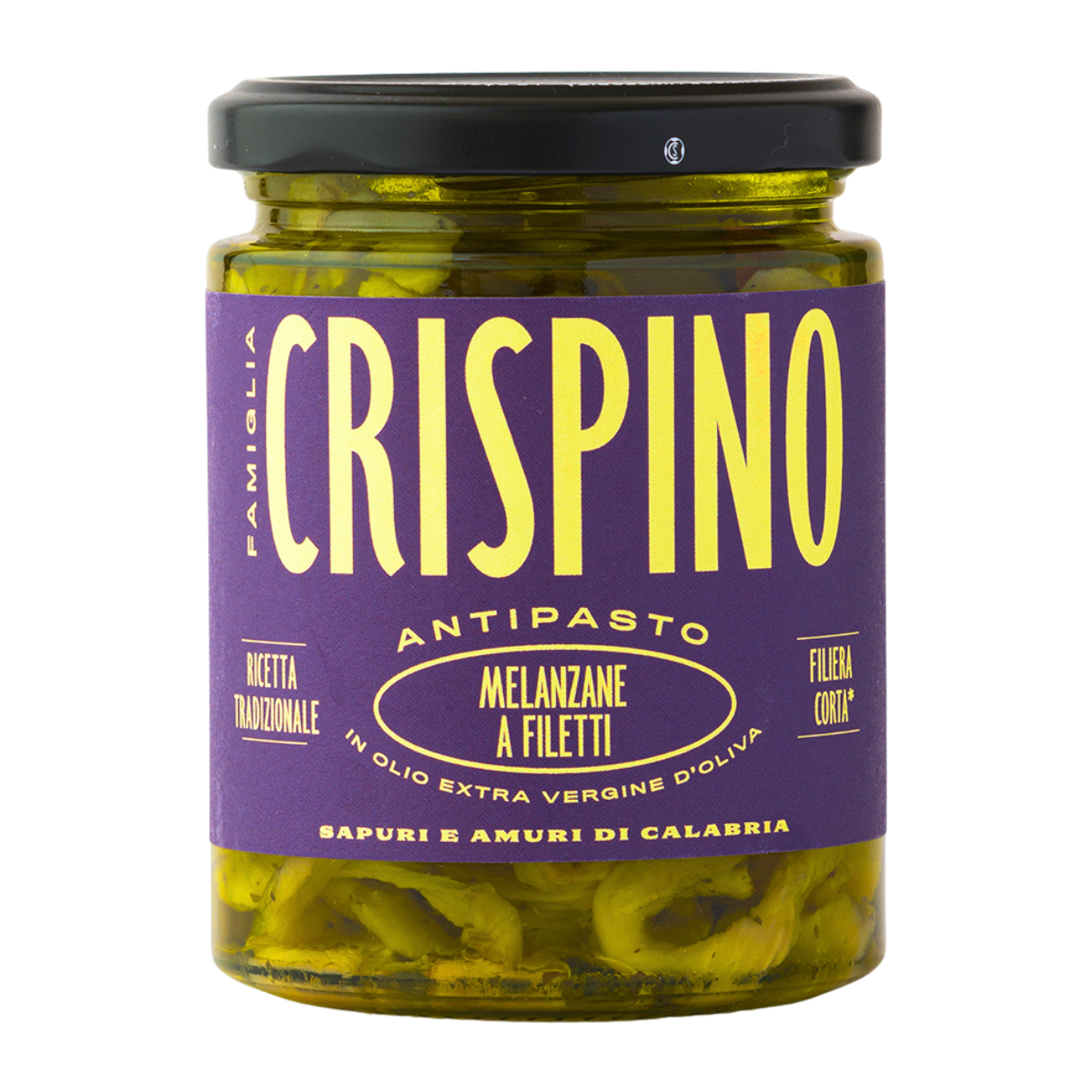 Auberginenfilets in EVO-Öl, vegan, ohne Konservierungsstoffe 270g