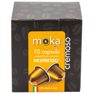 Boîte à café en capsules compatible Nespresso, 10 Pièces