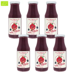 Bio-Granatapfel- und Brombeersaft, Karton mit 6 Flaschen, 6x200ml