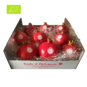 Grenades italiennes biologiques cueillies à la main, boîte de 5 kg