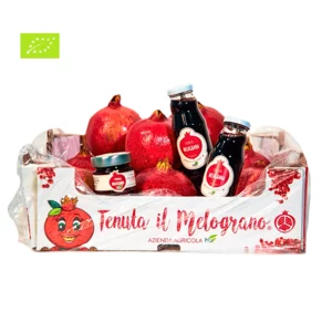 Pack santé : fruits de grenade, jus de grenade et compote