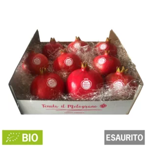 Melograni biologici italiani raccolti a mano, cassetta 5kg